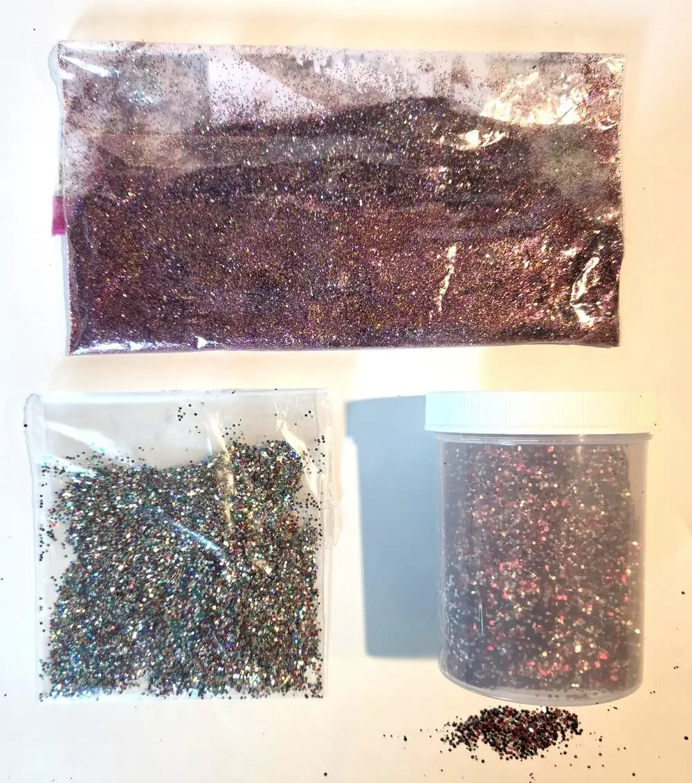 Glitter Lot Multi Colored Mixed Craft Art DIY Resin Cheer Scrapbooking